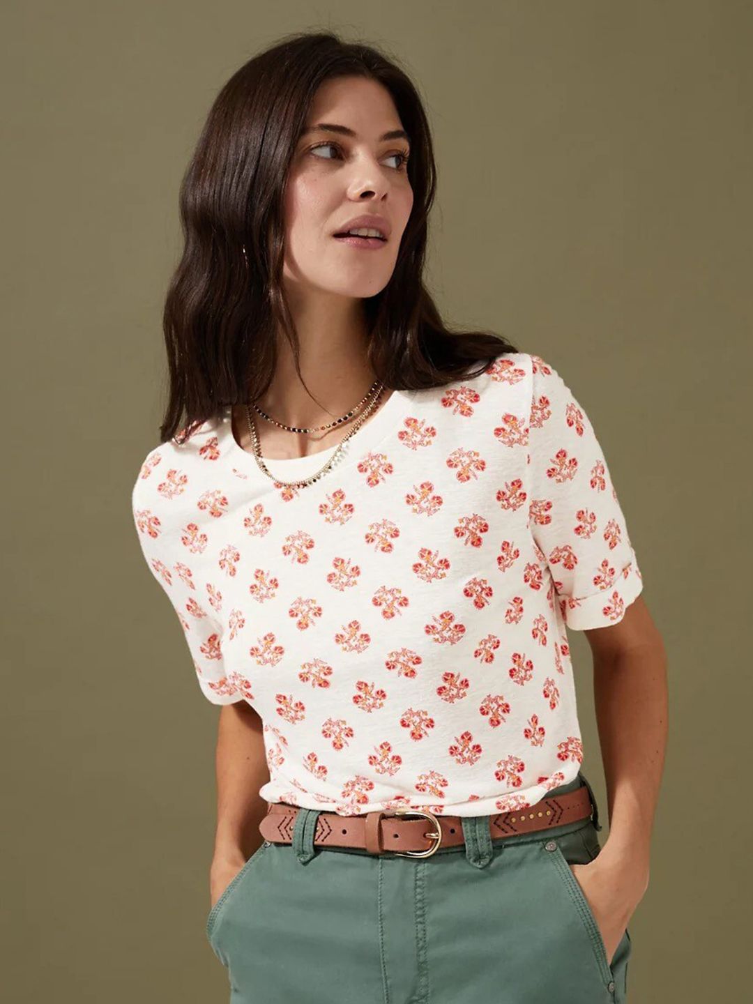 Marks & Spencer Floral Printed Top Price in India