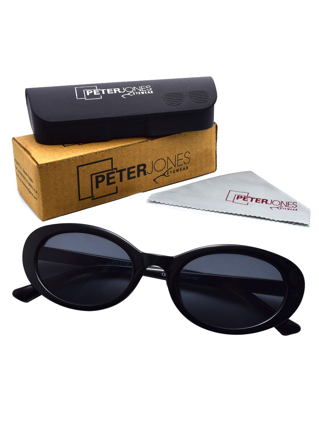 Peter Jones Eyewear Square Sunglasses with UV Protected Lens 13026B_S