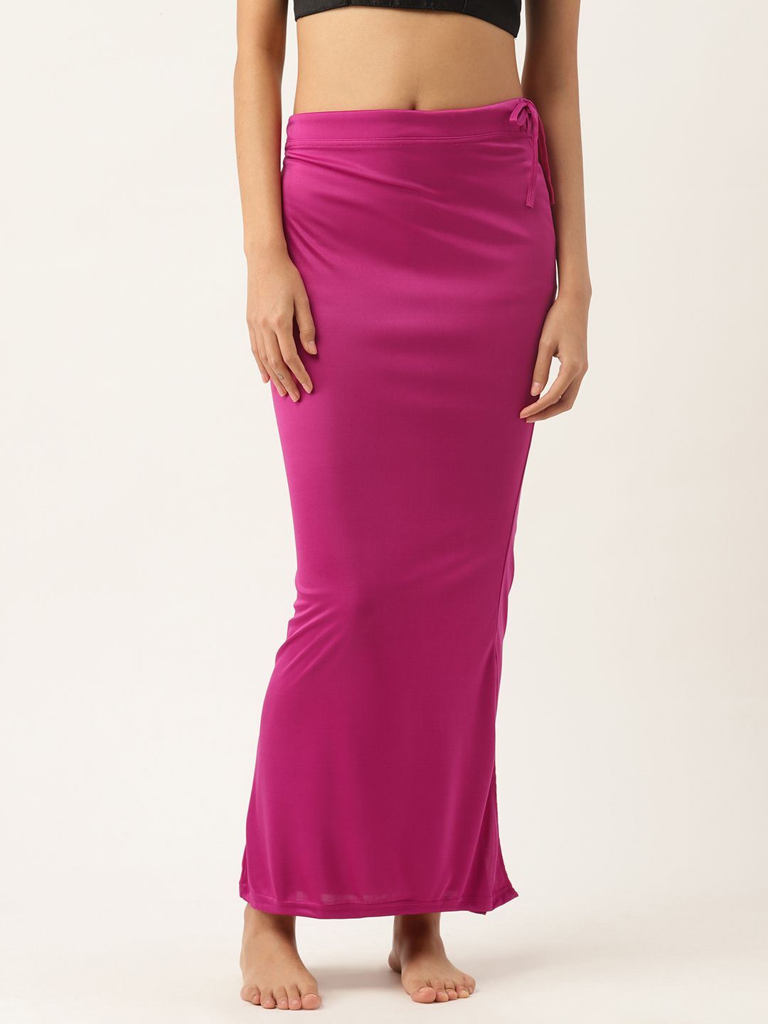 Ms.Lingies Solid Saree Shapewear