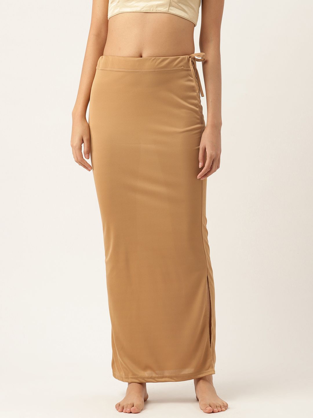 Ms.Lingies Solid Seamless Saree Shapewear