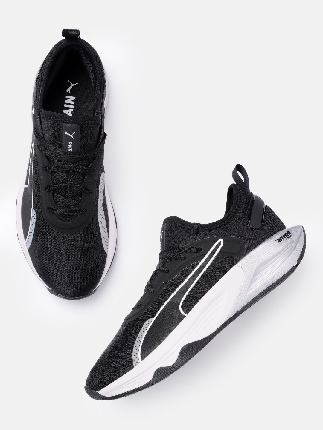 Puma Women Striped PWR XX Nitro Training Or Gym Shoes