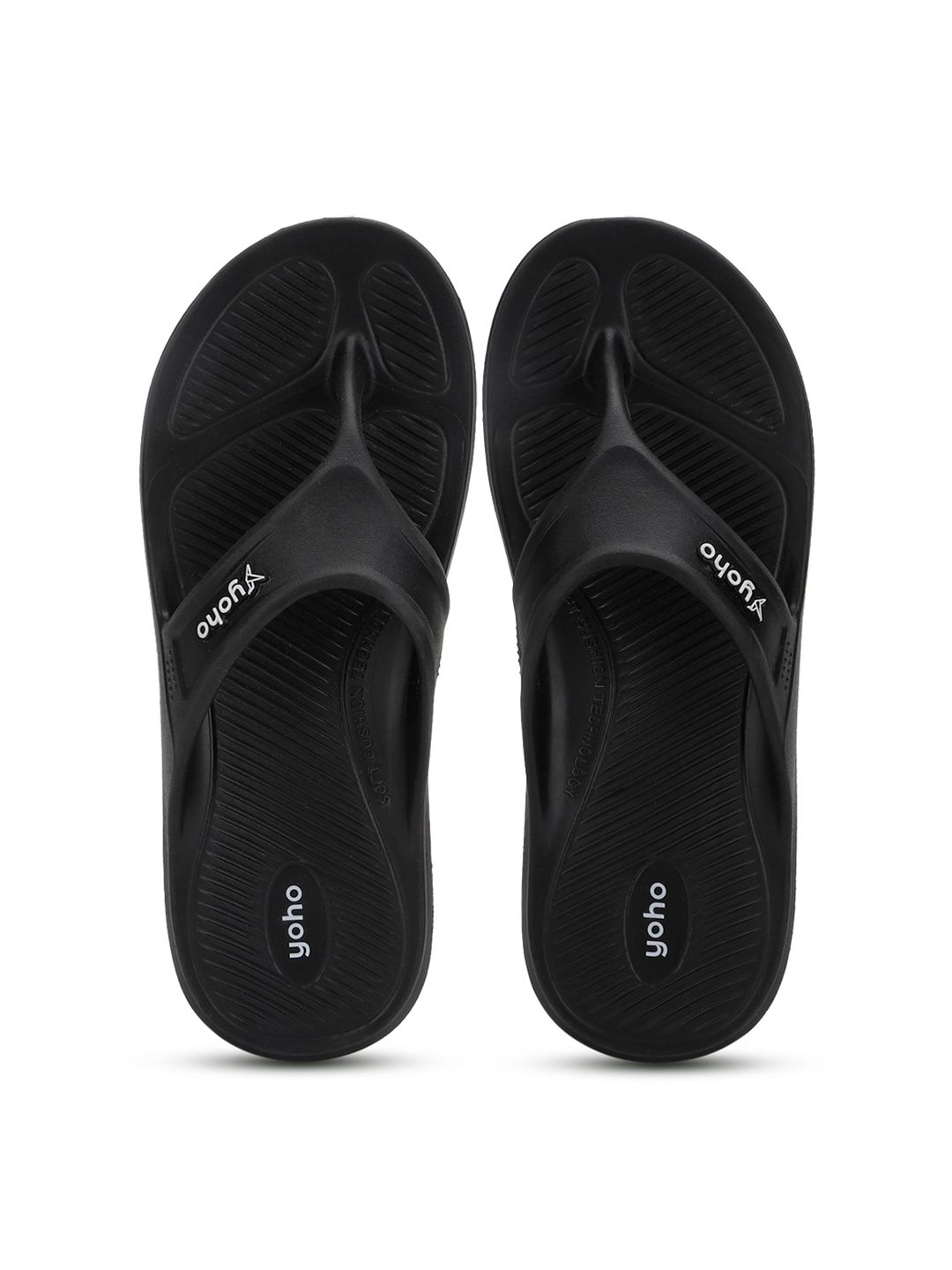 yoho Men Rubber Comfortable Thong Flip-Flops