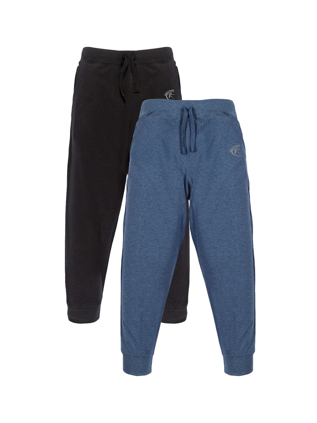 KiddoPanti Kids Pack Of 2 Pure Cotton Joggers