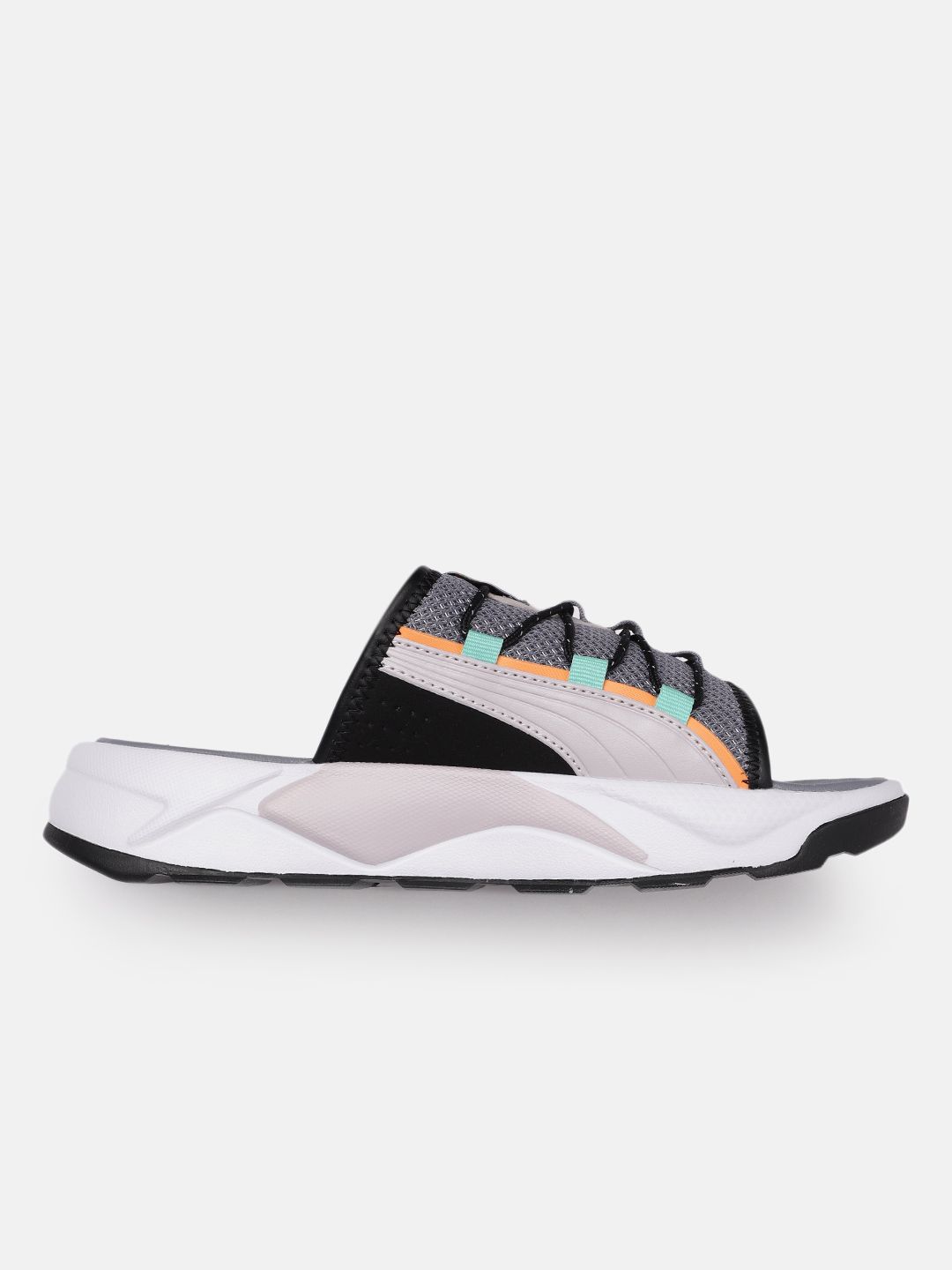 Buy Puma Unisex Textured RS-Slide 2 SWxP Sliders With Lace detail