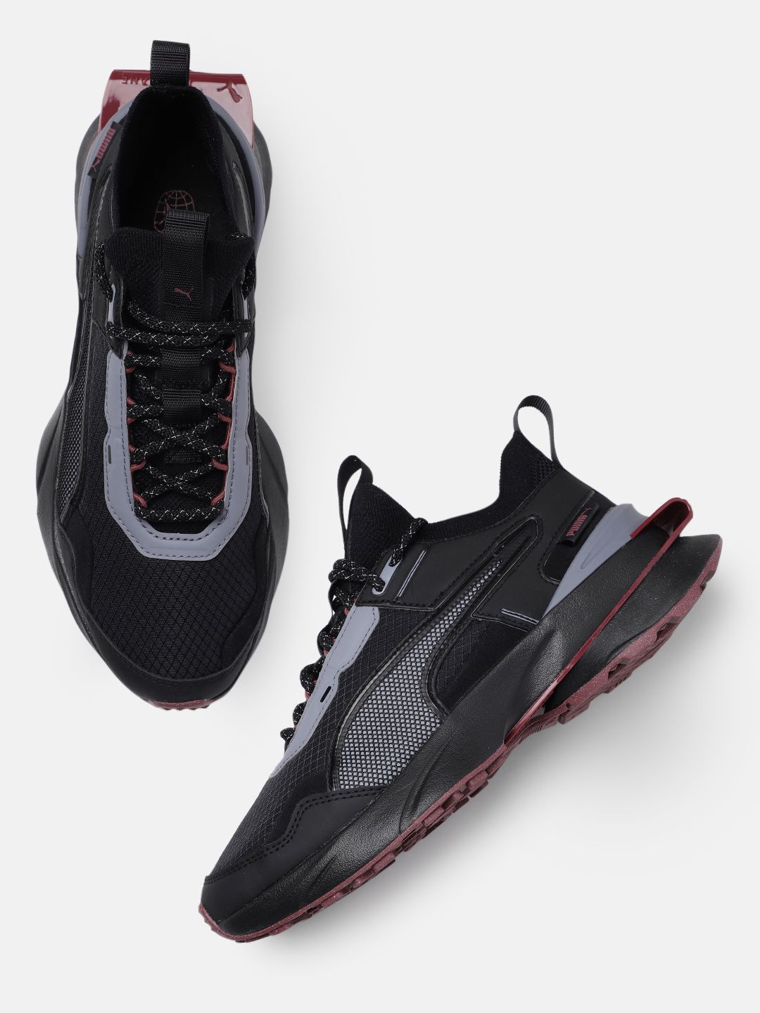Buy Puma Unisex Solid Pwrframe OP-1 Trail Concrete Regular