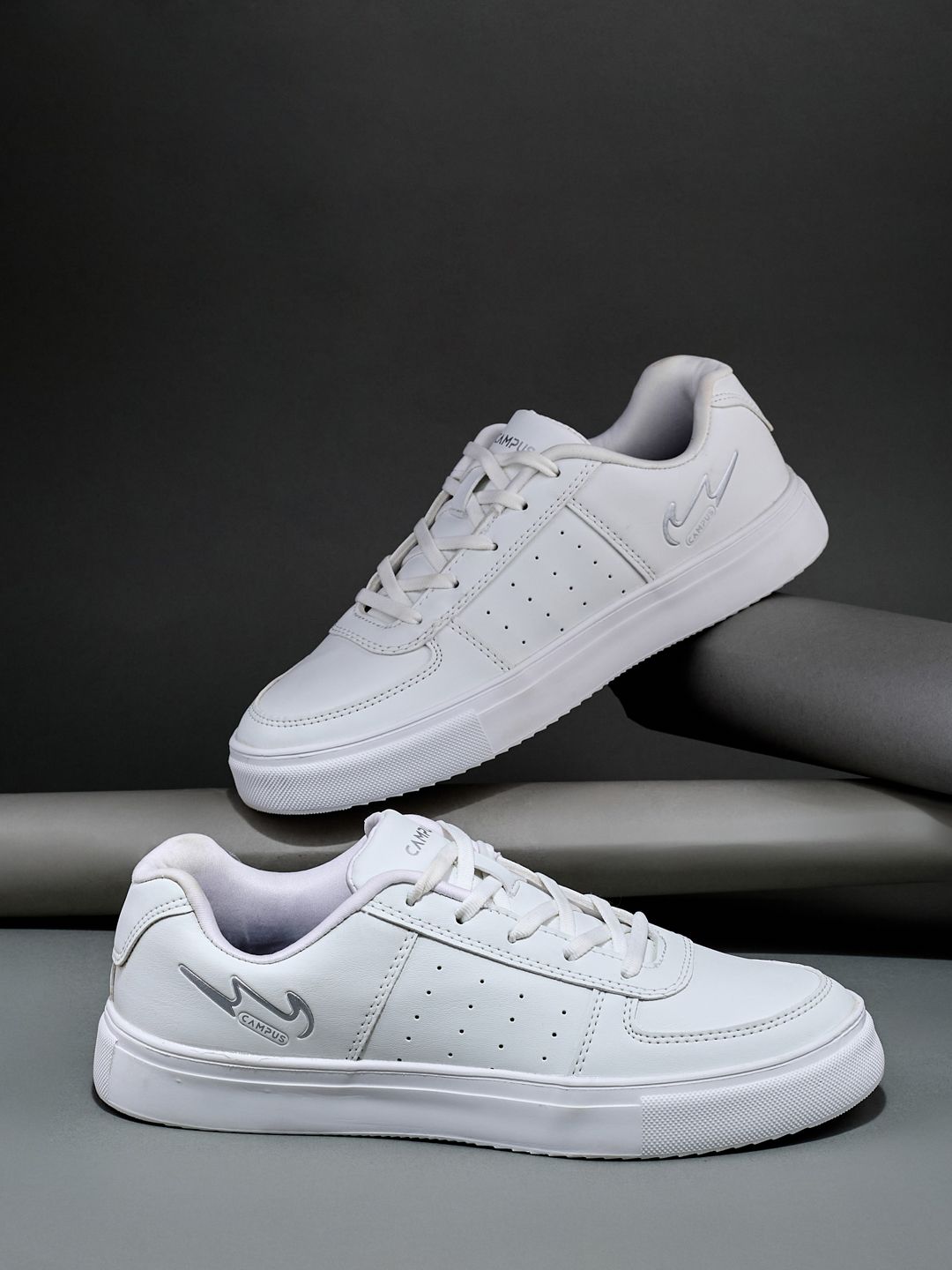 Campus Women Perforations Lace-Ups Sneakers