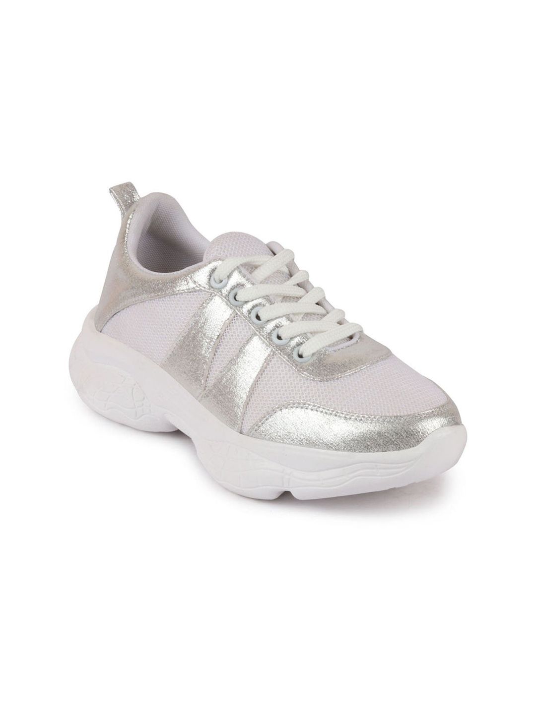 FAUSTO Women Woven Design Lightweight Sneakers Price in India