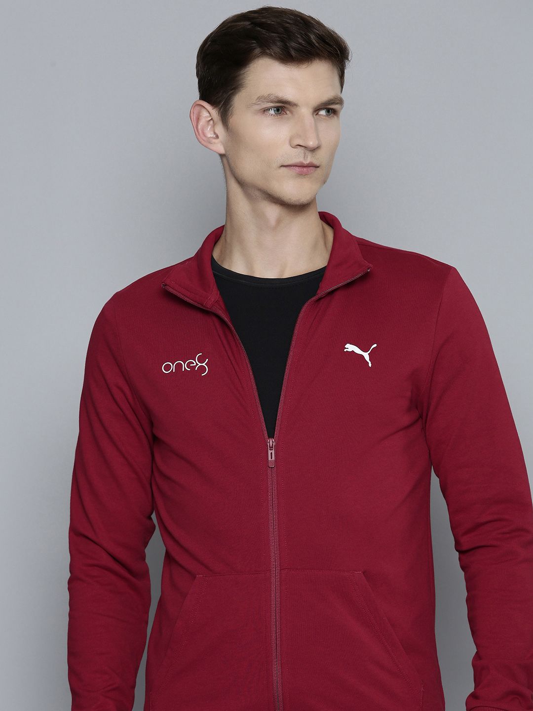 SoftBank ポルテ　ジャケット　150 Buy one8 x PUMA Virat Kohli Logo Print Outdoor Sporty Jacket