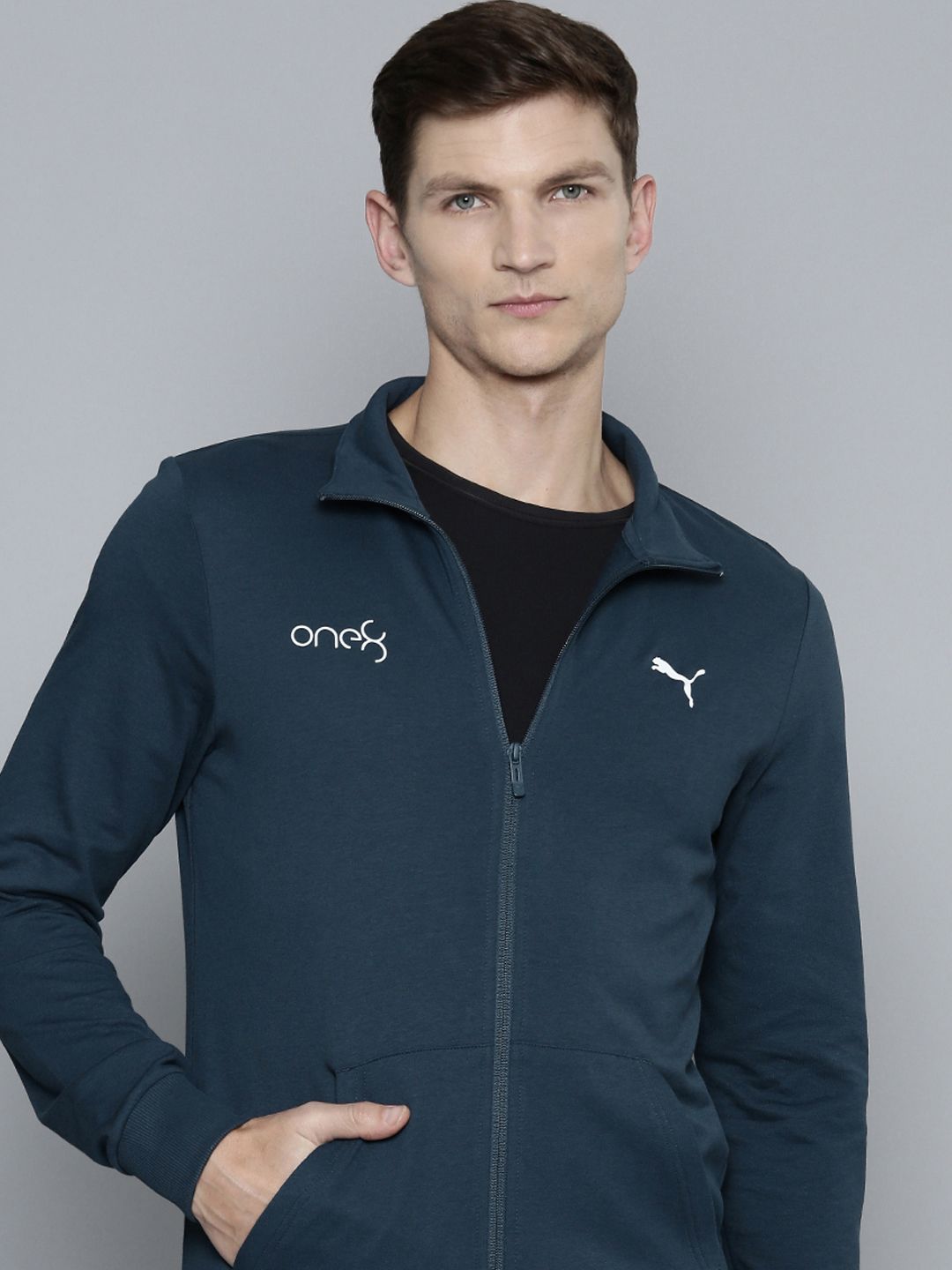 Buy one8 x PUMA Virat Kohli Logo Print Outdoor Sporty Jacket