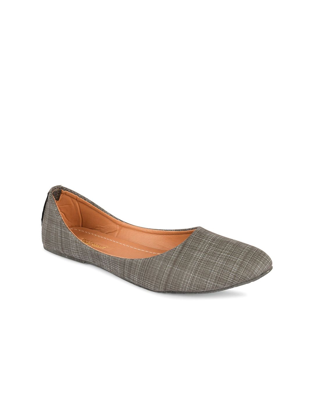 DESI COLOUR Women Printed Ethnic Ballerinas Flats