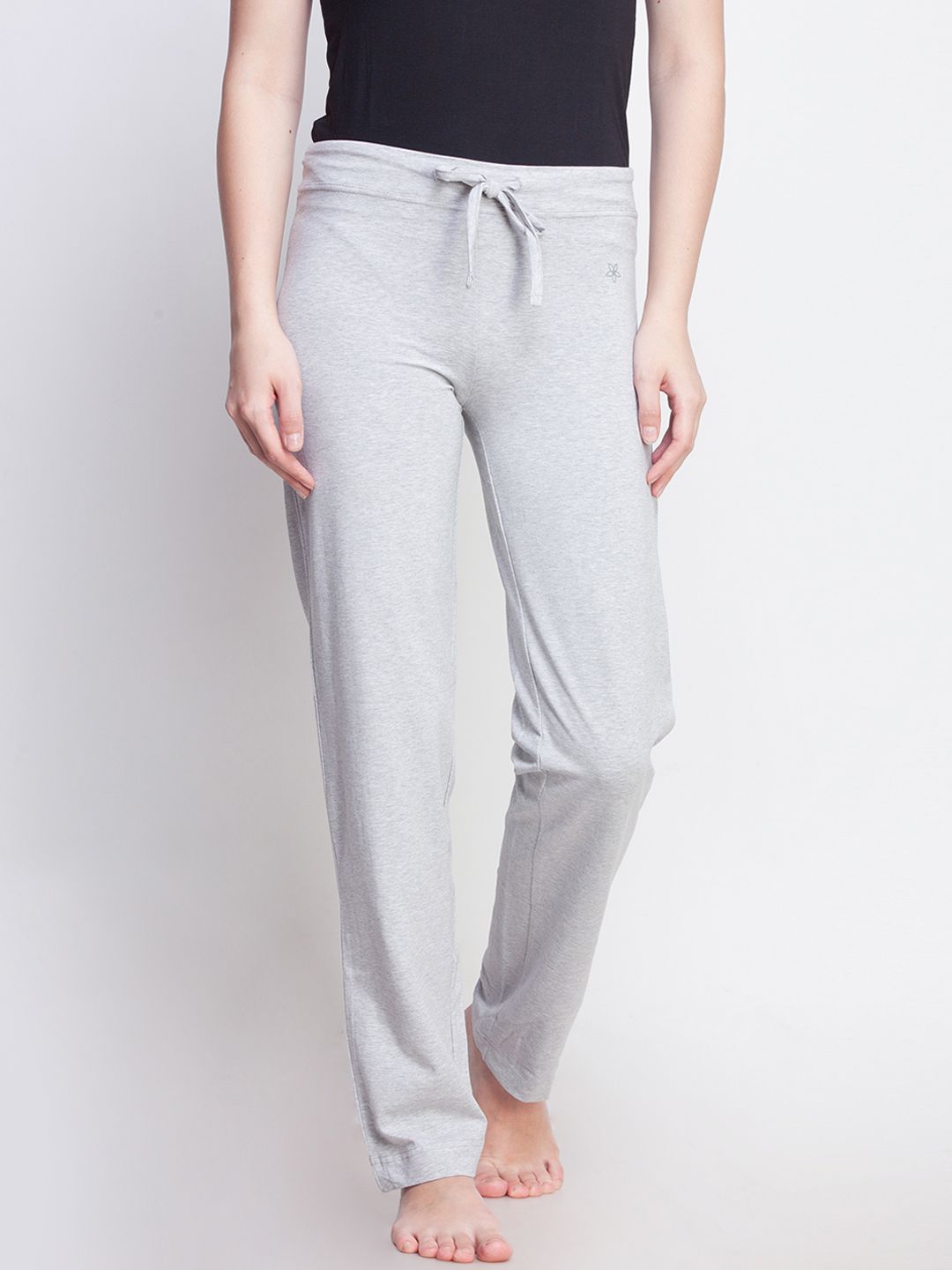 Dollar Missy Grey Melange Lounge Pant MMCC-561-LP-PO1-GM Price in India