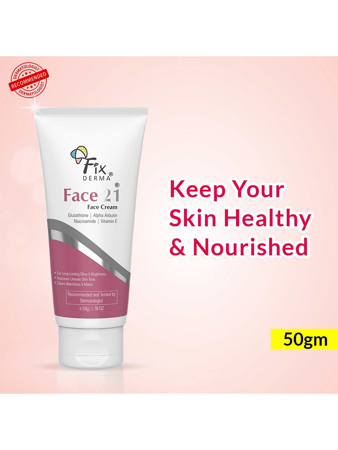 Buy FIXDERMA Face 21 Face Moisturizing Cream - 50g - Skin Care