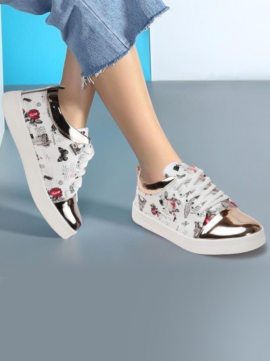 Longwalk Women Printed Sneakers