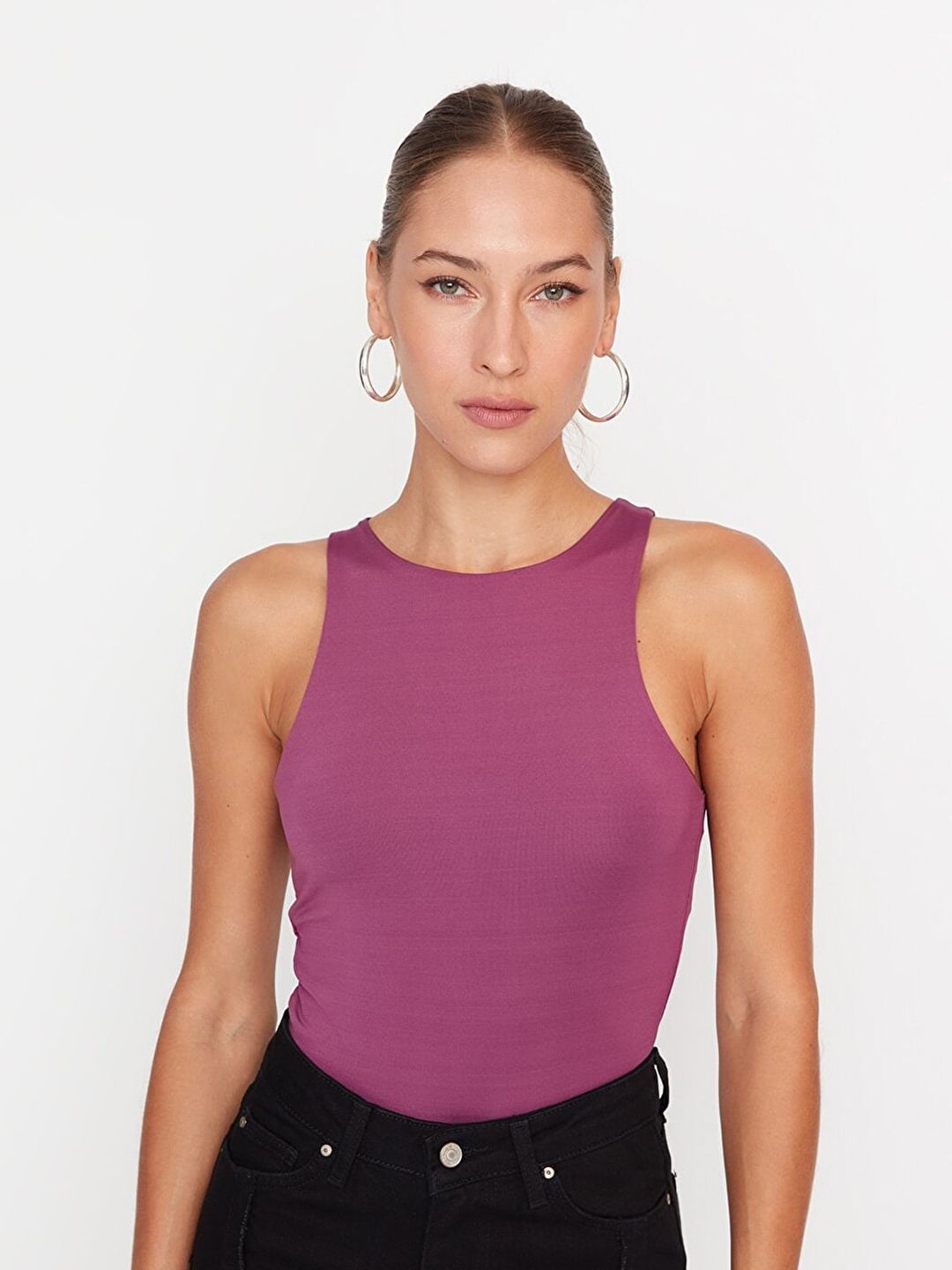 Trendyol Round Neck Tank Top Price in India