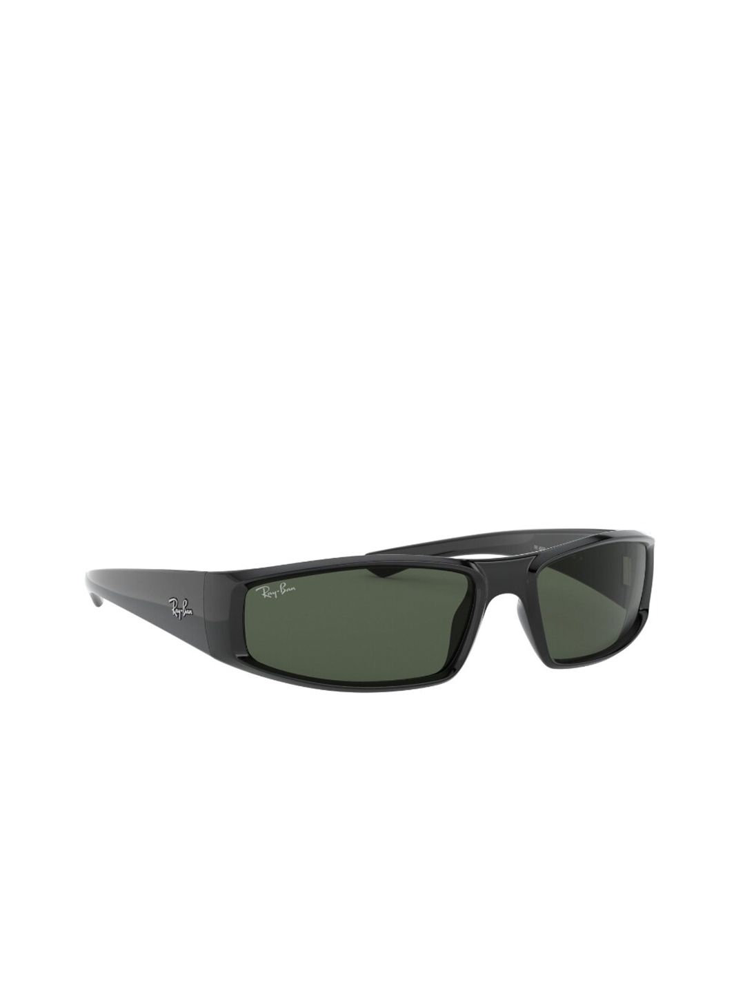 Ray-Ban Unisex UV Protected Green Lens Pillow Sunglasses - 0RB4335601/7158