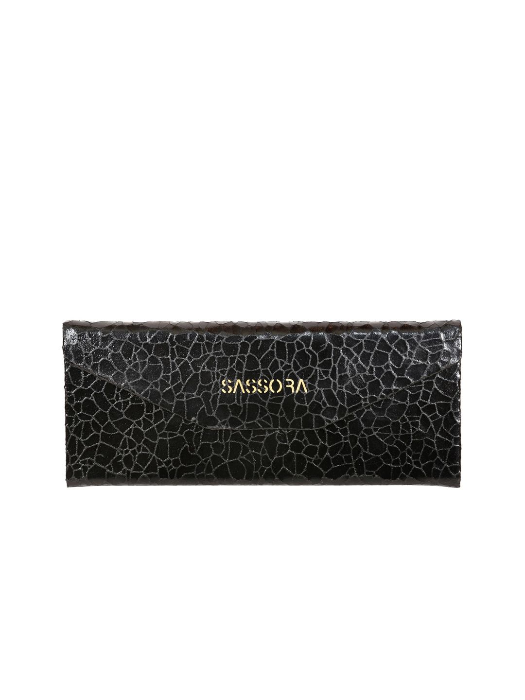 Sassora Textured Leather Sunglass Case