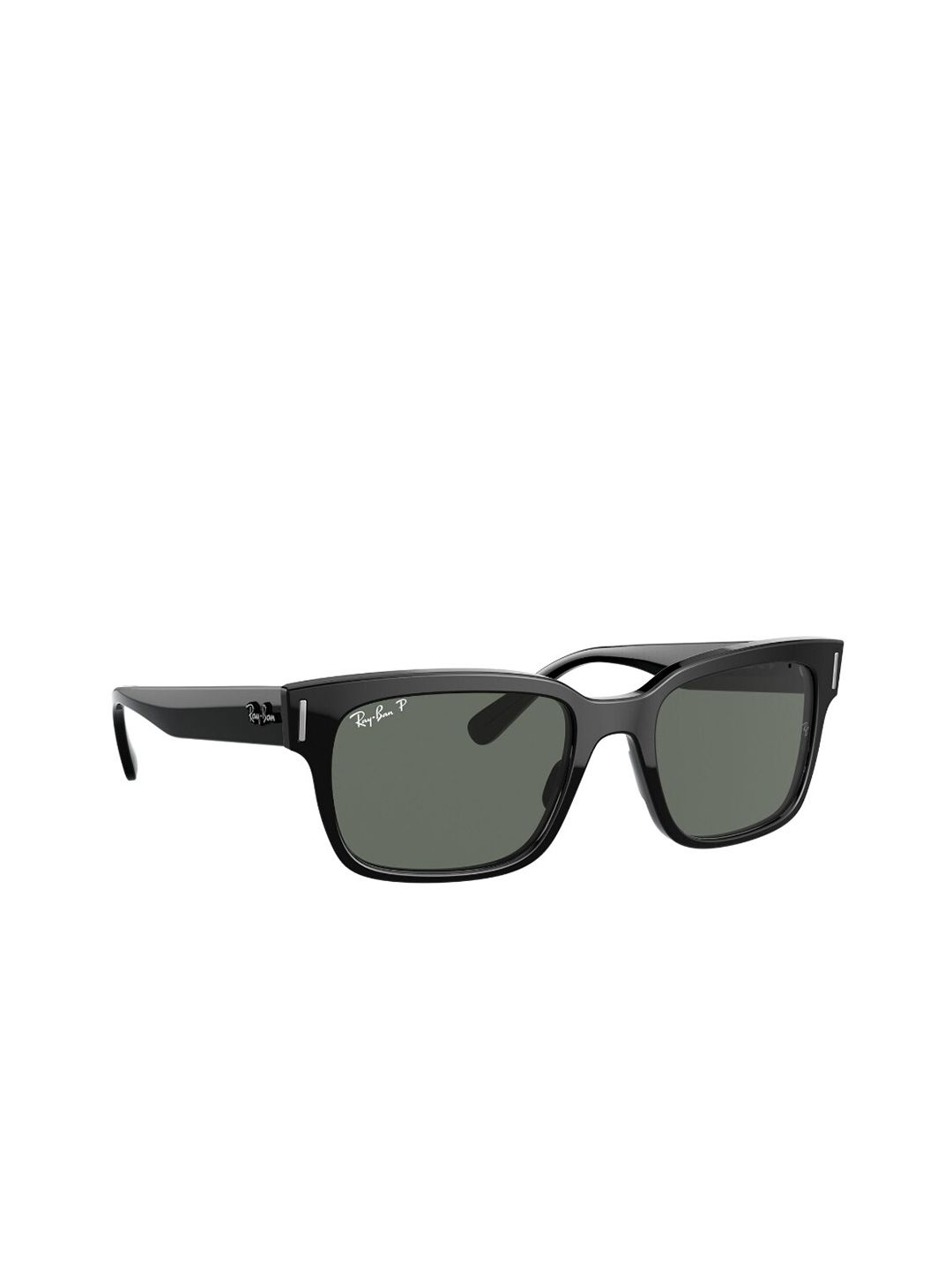 RAY-BAN Men Polarized Green Lens Square Sunglasses - 0RB2190901/5855