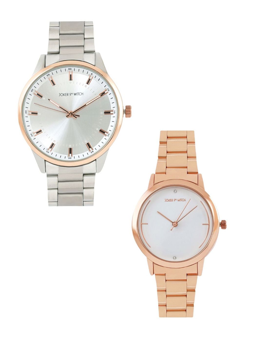 JOKER & WITCH JOKER & WITCH Set of 2 Couple Watch Gift Set JWCW223