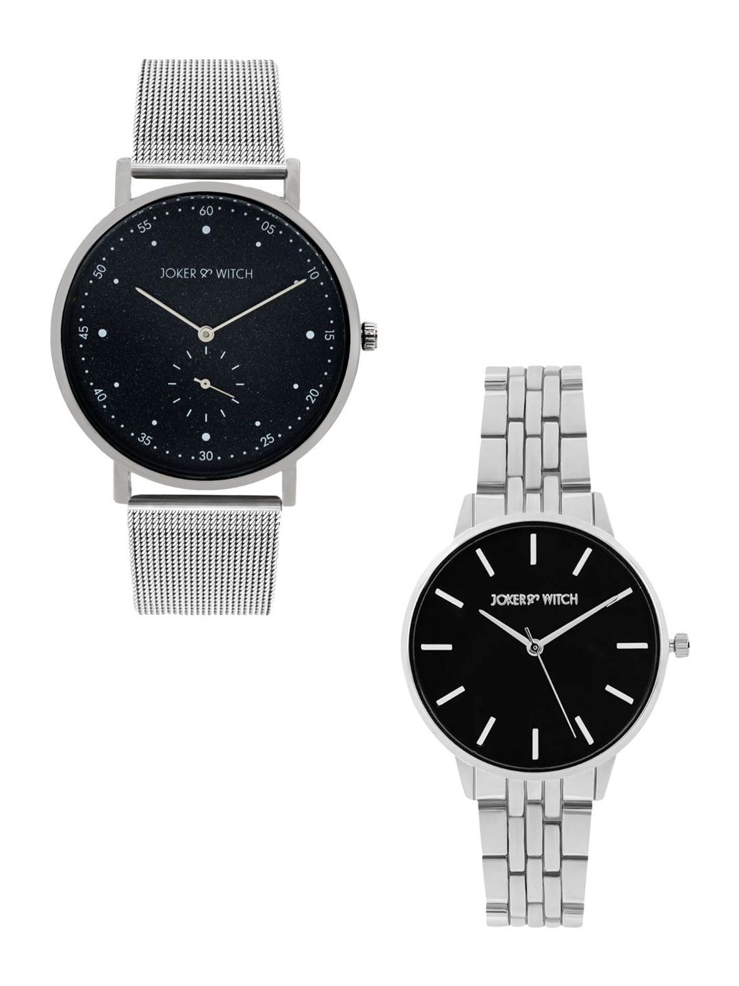 JOKER & WITCH JOKER & WITCH Luke & Leia Couple Watch Gift Set JWCW315