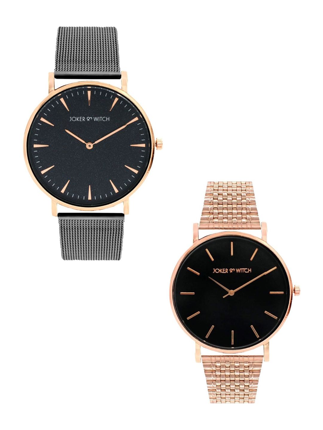 JOKER & WITCH JOKER & WITCH Clara & Eric Couple Watch Gift Set  JWCW310