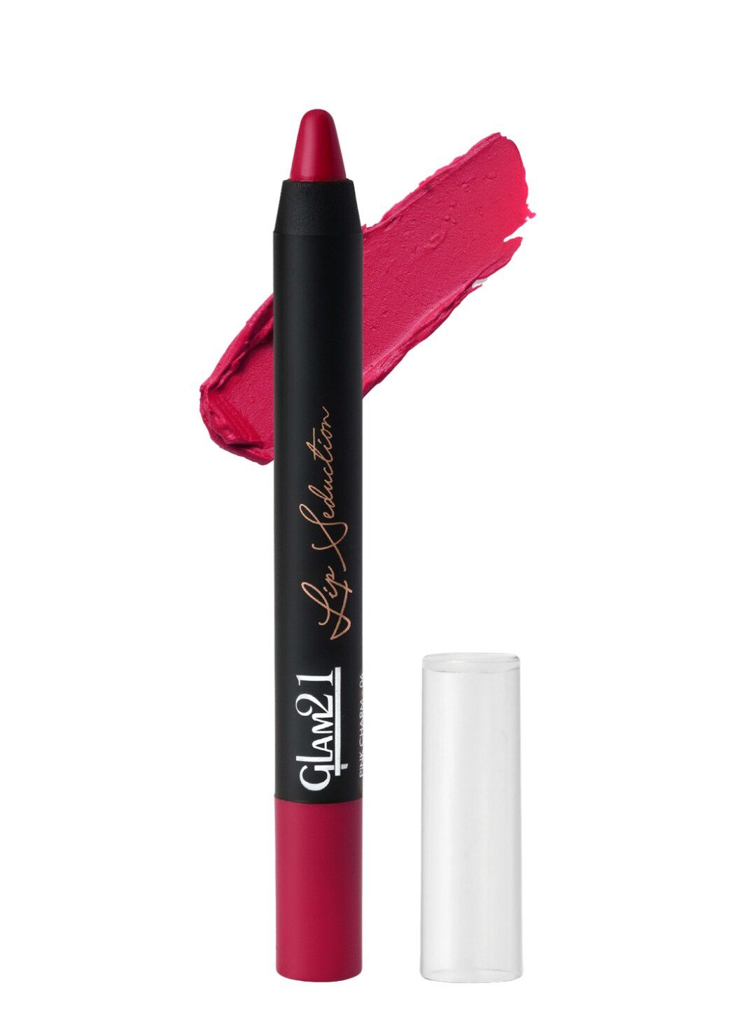GLAM21 Lip Seduction Non-Transfer Long-Lasting Crayon Lipstick 2.8g - Pink Charm 06