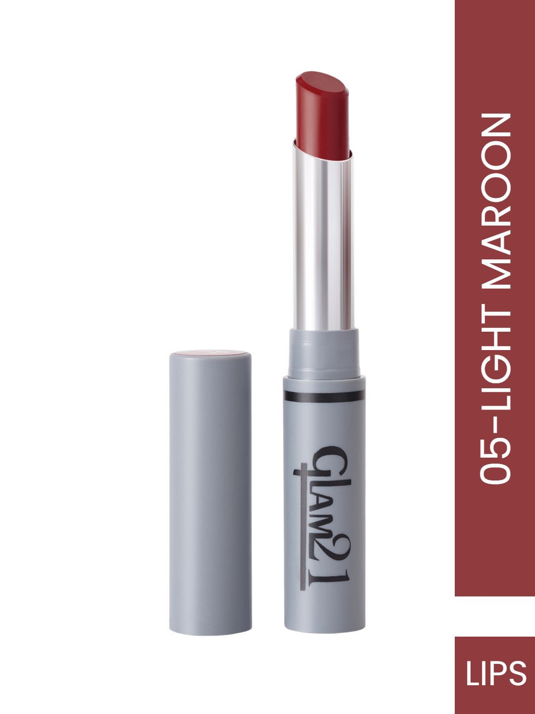 GLAM21 Long Lasting Creamy Matte Non-Transfer Lipstick 2.8g - Light Maroon 05