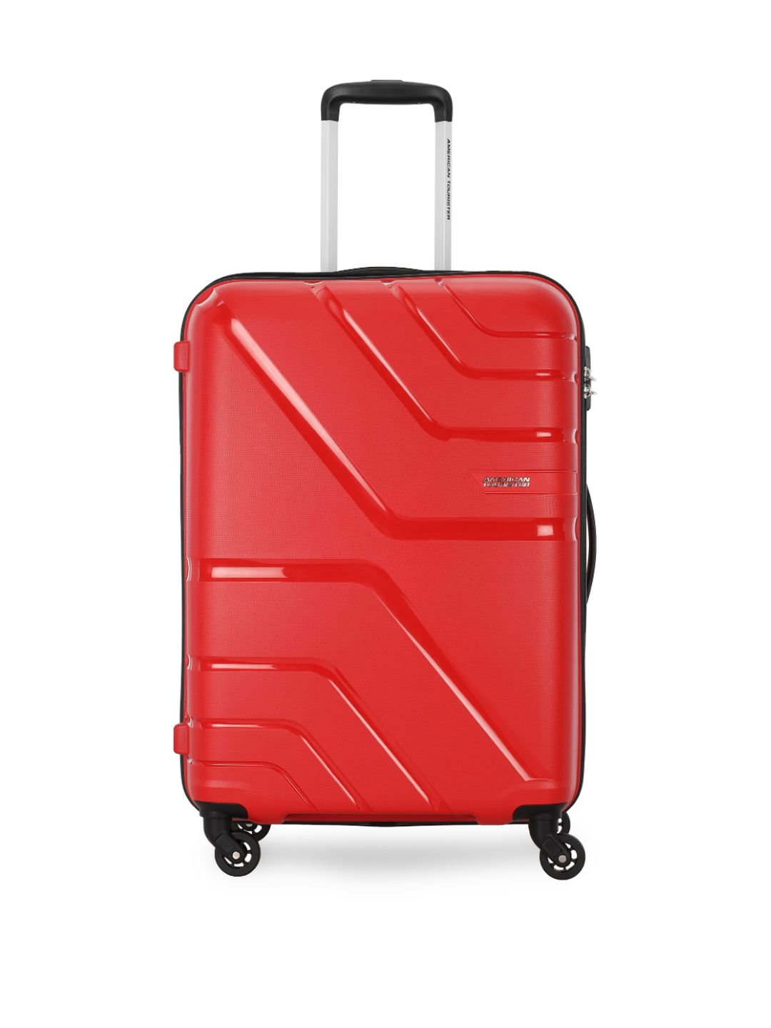 Buy AMERICAN TOURISTER Upland Textured Hard-Sided Medium Trolley