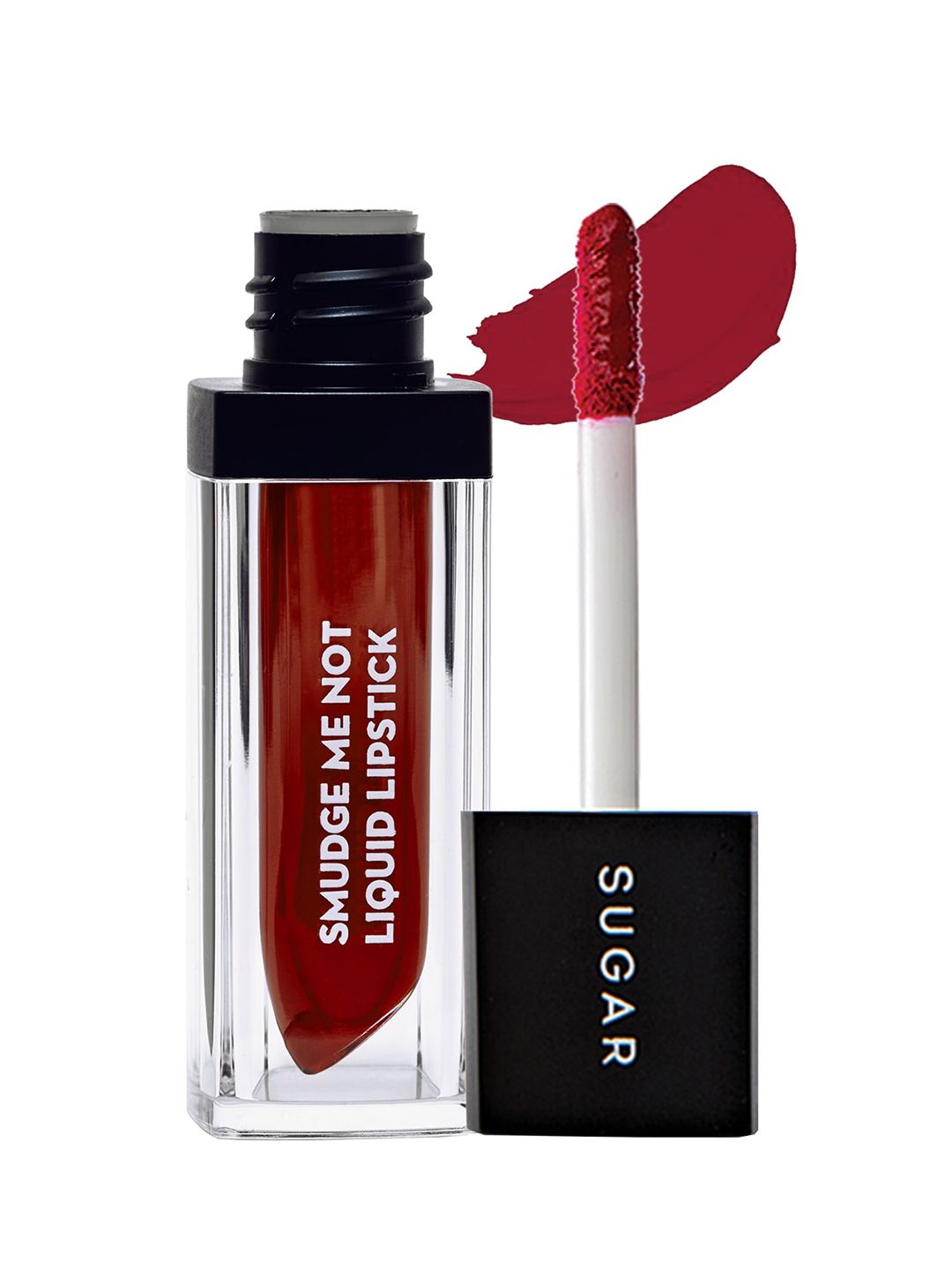 SUGAR Smudge Me Not Liquid Lipstick - 10 Drop Dead Red Price in India