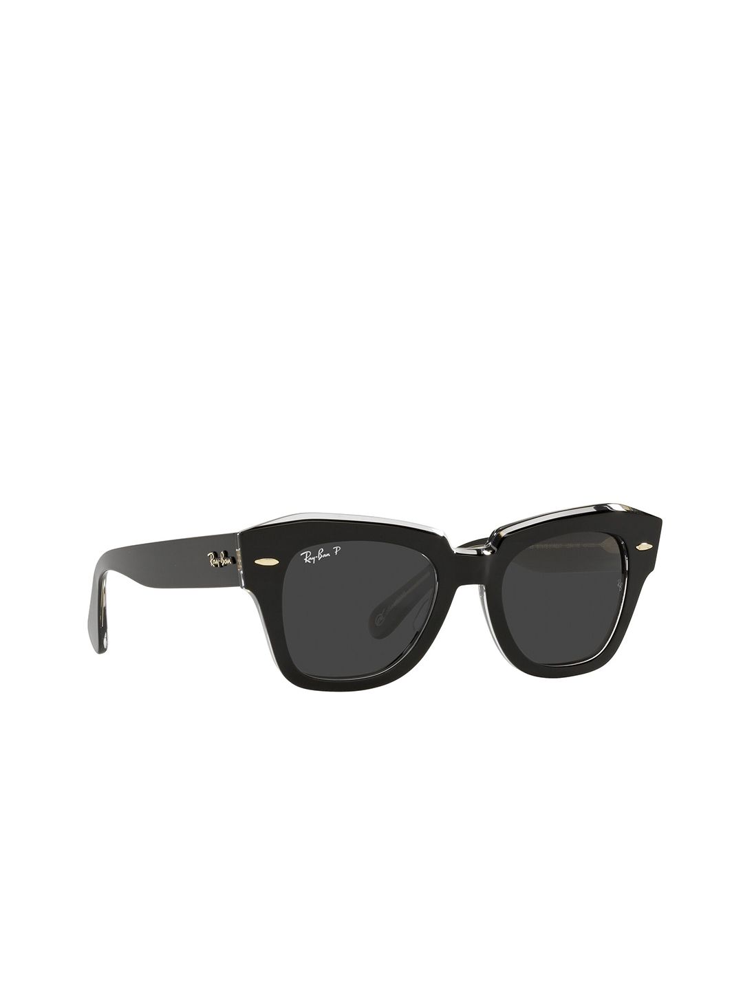 RAY-BAN Unisex Polarized Lens Square Sunglasses - 0RB218612944849