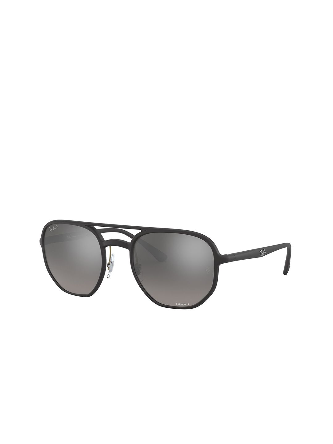 Ray-Ban Unisex Polarized Silver Lens Square Sunglasses - 0 Rb4321 Ch601 S5 J53