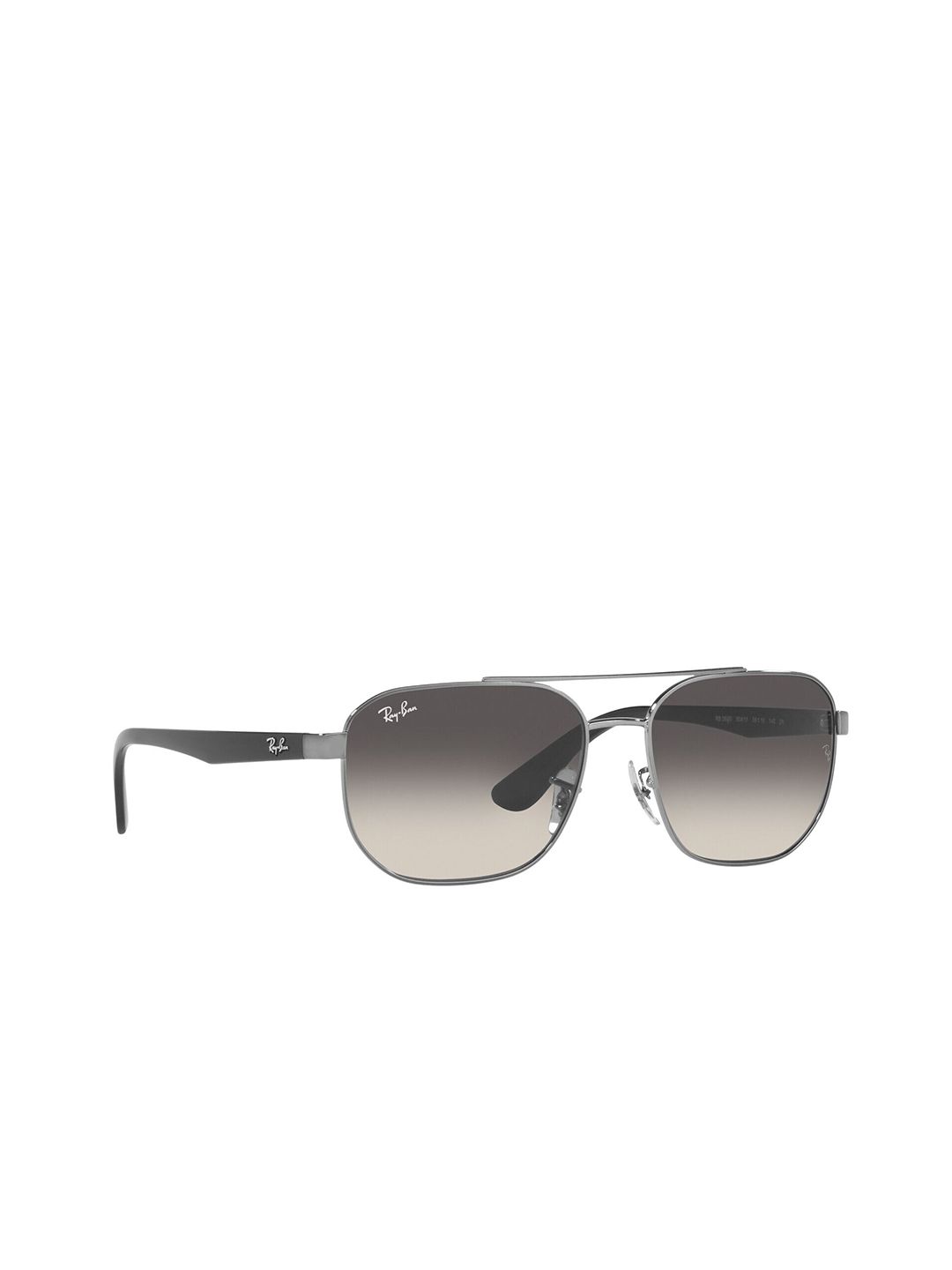 Ray-Ban Men Gradient Grey Lens Irregular Sunglasses - 0RB3693I004/1156