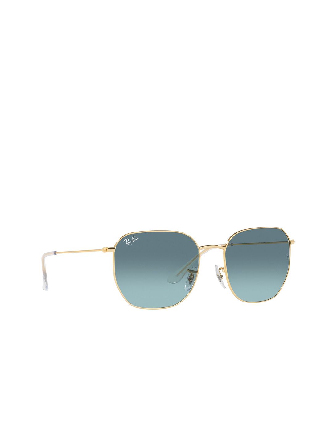 Ray-Ban Unisex Gradient Blue Lens Irregular Sunglasses - 0RB3695I001/3M55