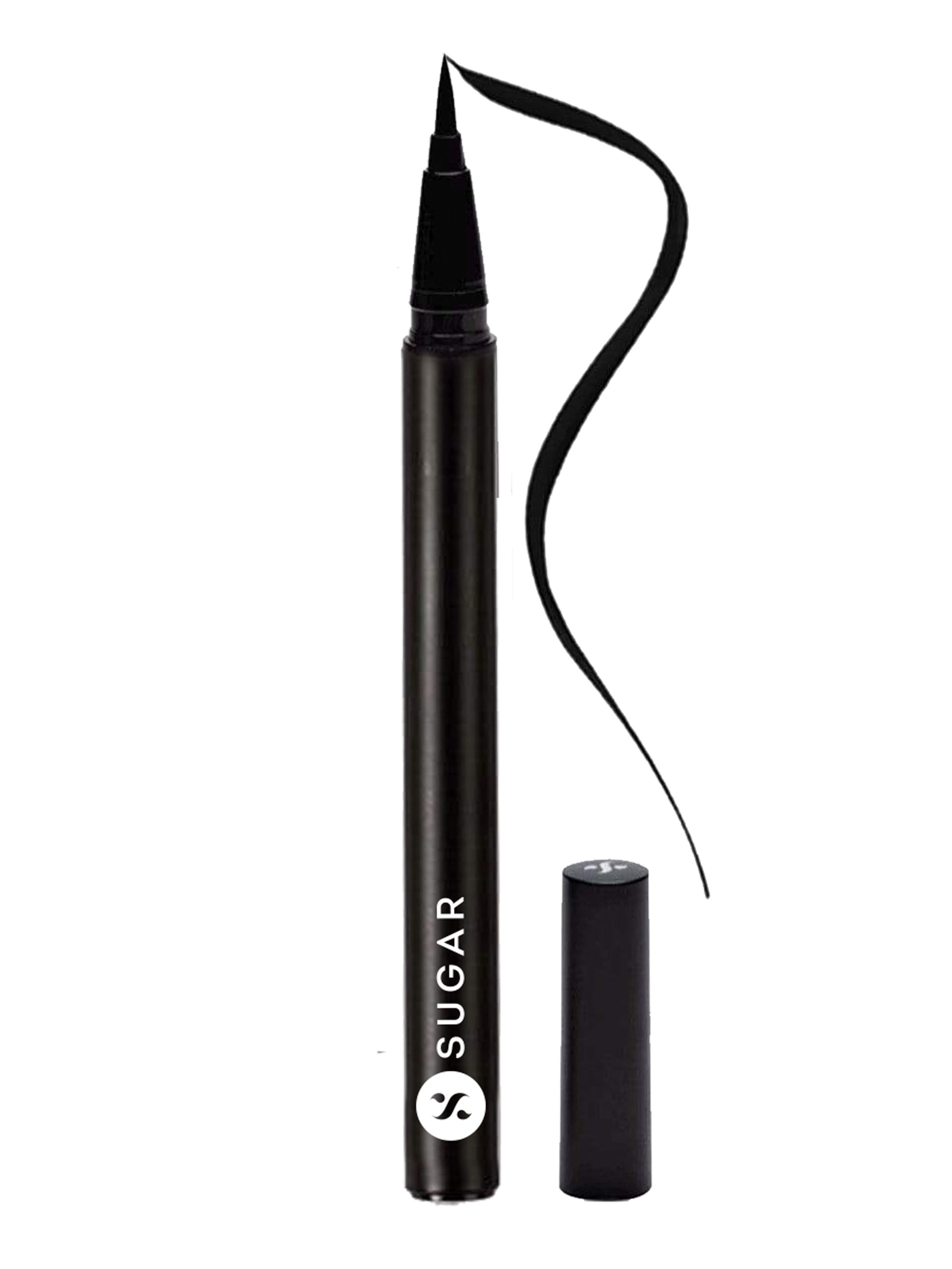 SUGAR Arrested For Overstay Water Proof I Will Be Black Eyeliner 01 (Black) Price in India