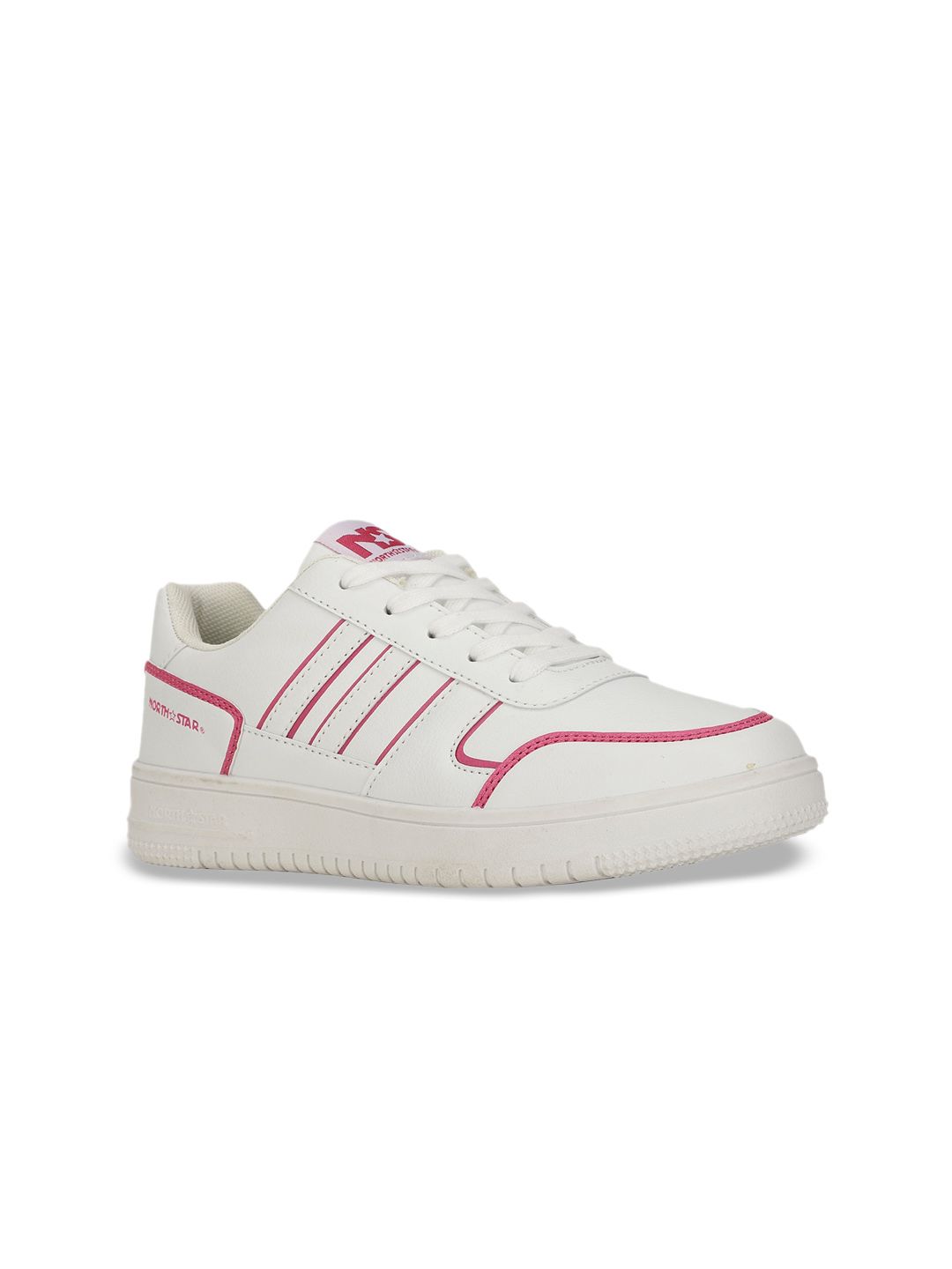 North Star Women Textured PU Sneakers Price in India
