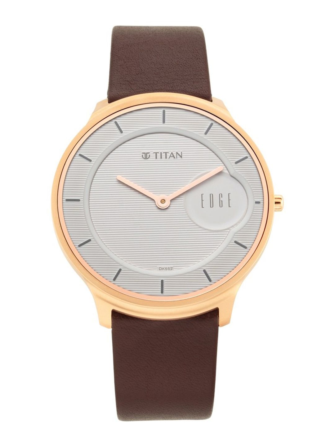 Titan Titan Edge Quartz Analog With White Dial Watch For Men - Nt1843wl01
