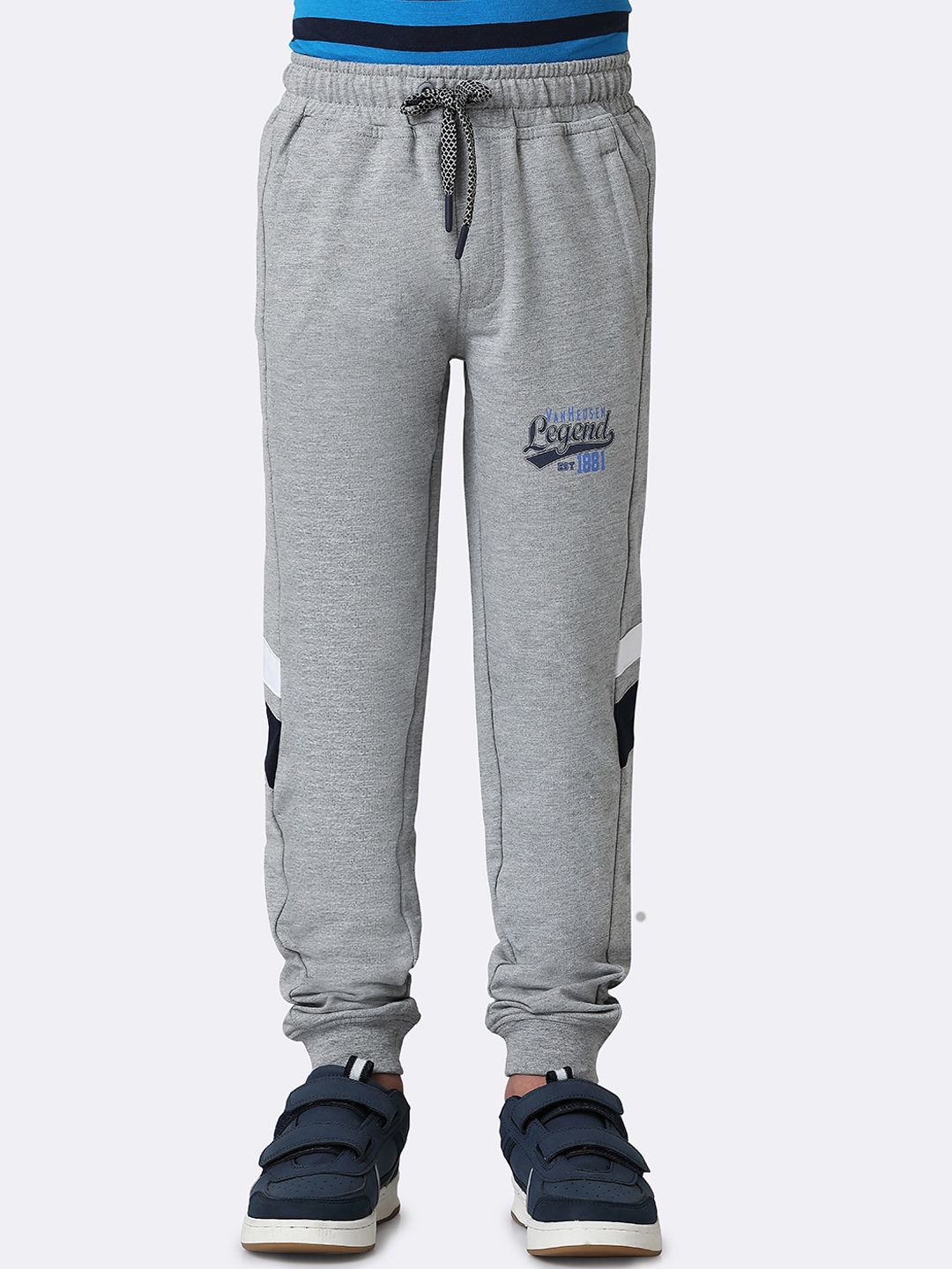 Van Heusen Boys Printed Cotton Smart Tech Easy Stain Release Urban Joggers