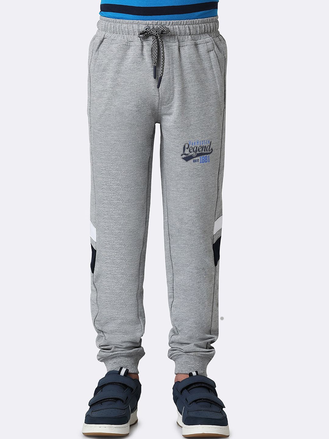 Van Heusen Boys Printed Cotton Smart Tech Easy Stain Release Urban Joggers