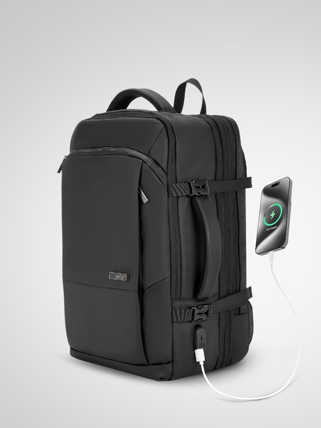 Buy Safari Select Zeus Black with RIFD Pocket An Expandable