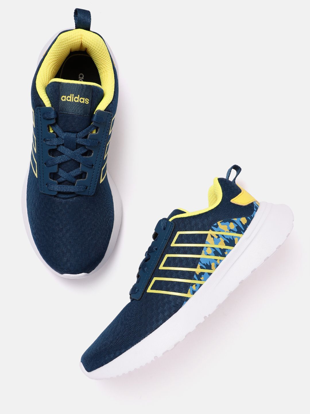 ADIDAS Kids Woven Design Expereo 1.0 Running Shoes