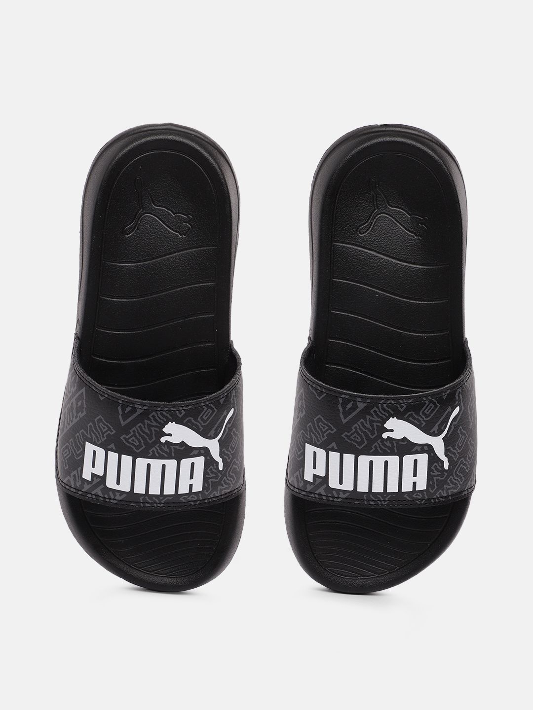 Puma Unisex Brand Logo Print Pro Sliders