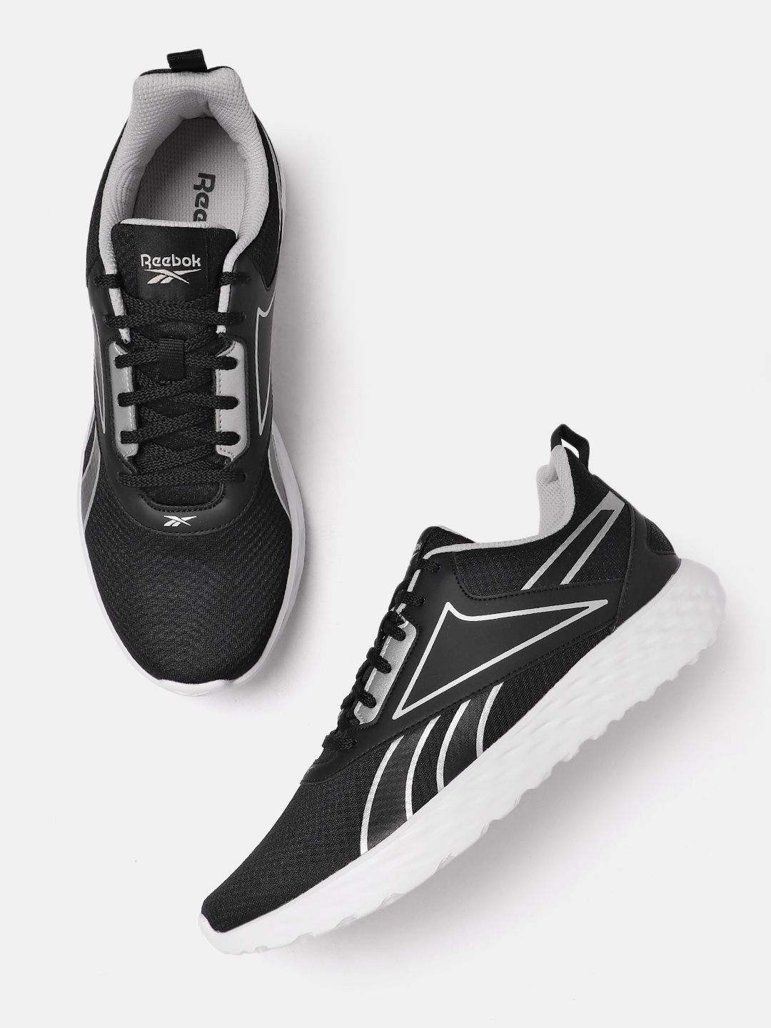 Reebok Men Woven Design Hatton Running Shoes