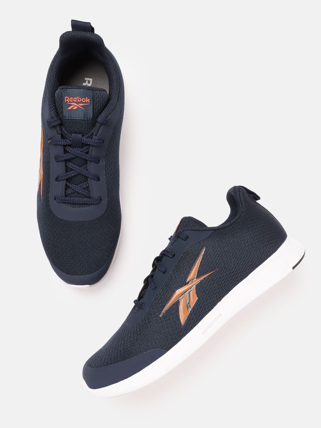 Reebok Men Woven Design Lunar Walk Shoes