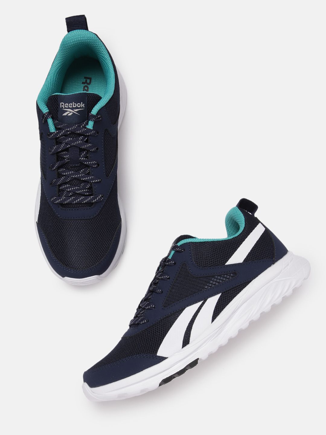 Reebok Men Woven Design South Ferry Renew Running Shoes
