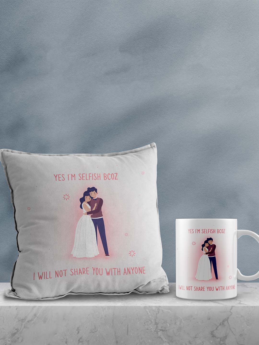 Artisyn White & Pink 2 Pcs Valentine Gift Set