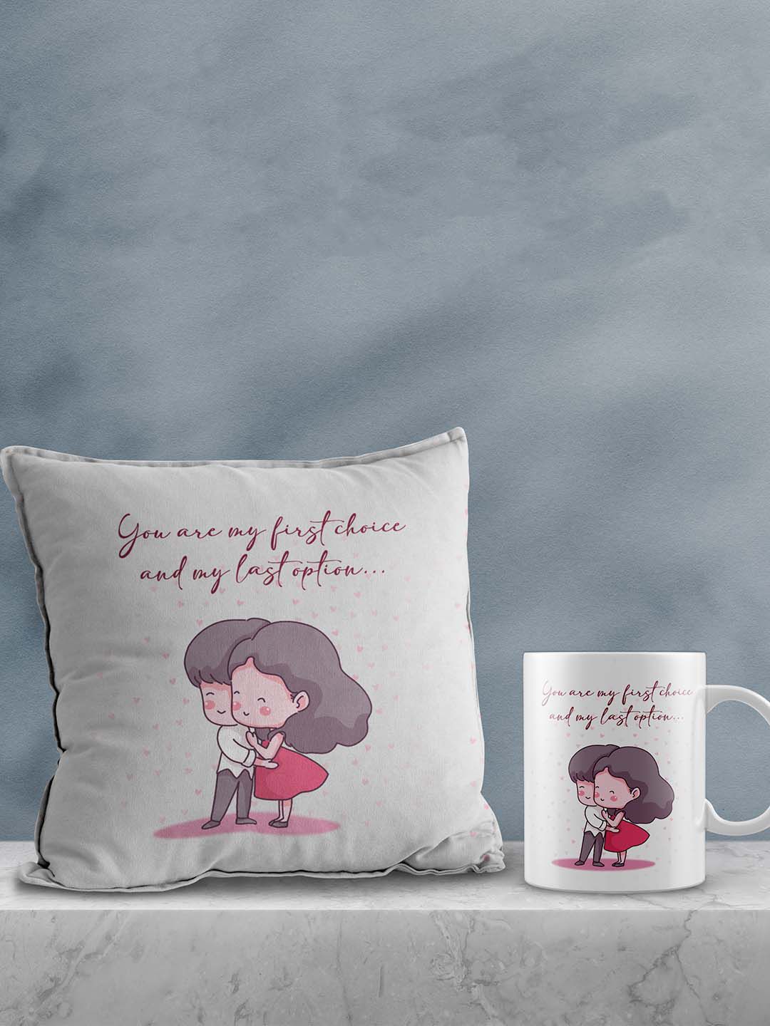 Artisyn White & Pink 2 Pcs Valentine Gift Set