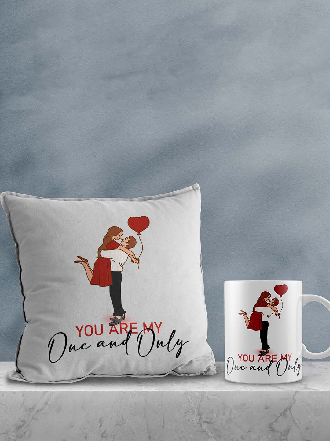 Artisyn White & Red 2 Pcs Valentine Gift Set