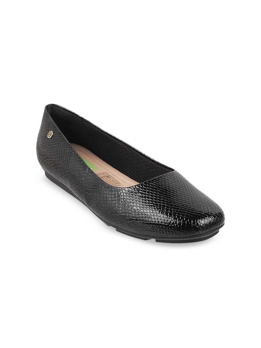 Biofoot Women Textured Ballerinas Flats