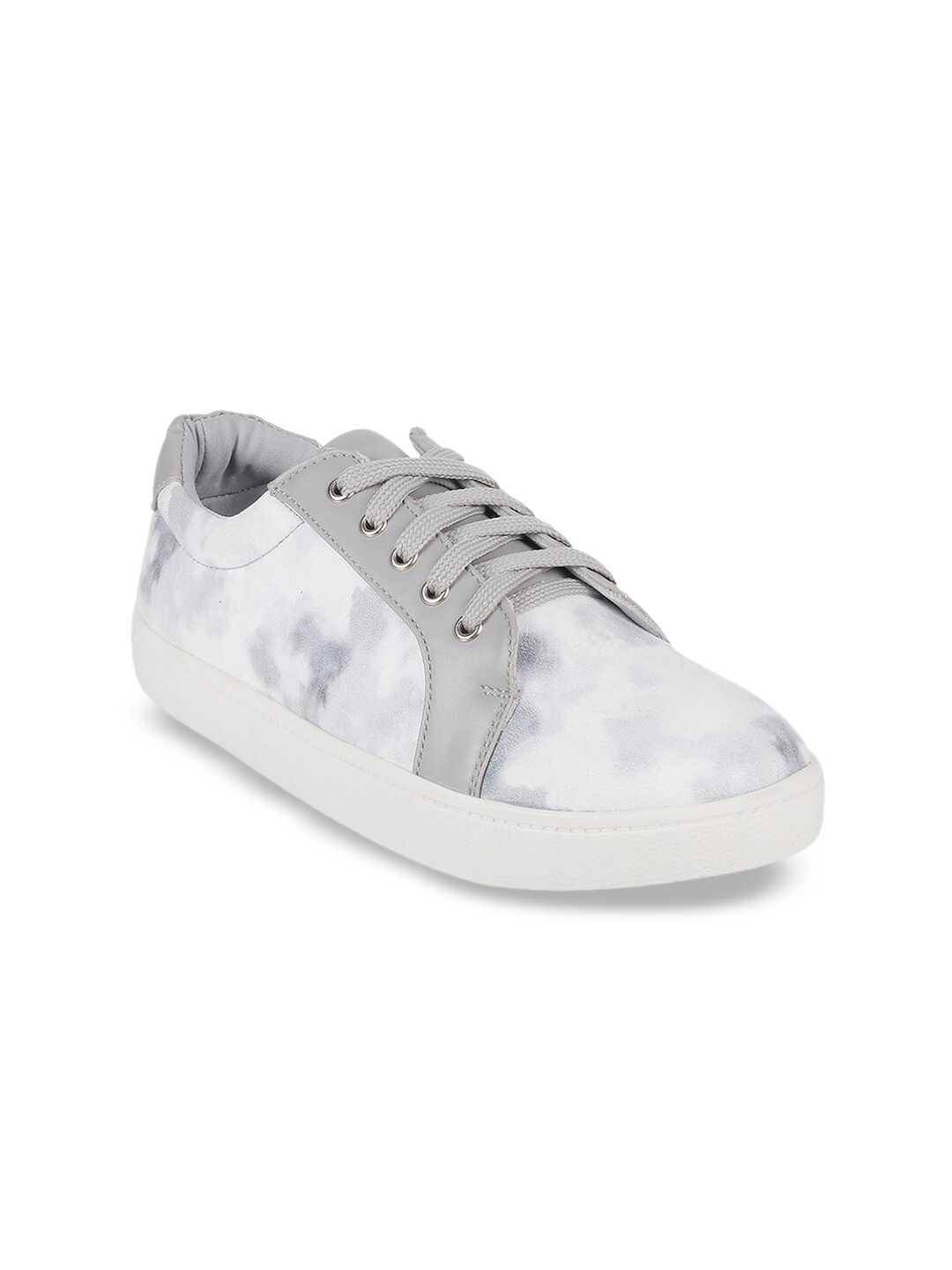 Mochi Women Printed Lace-Ups Sneakers