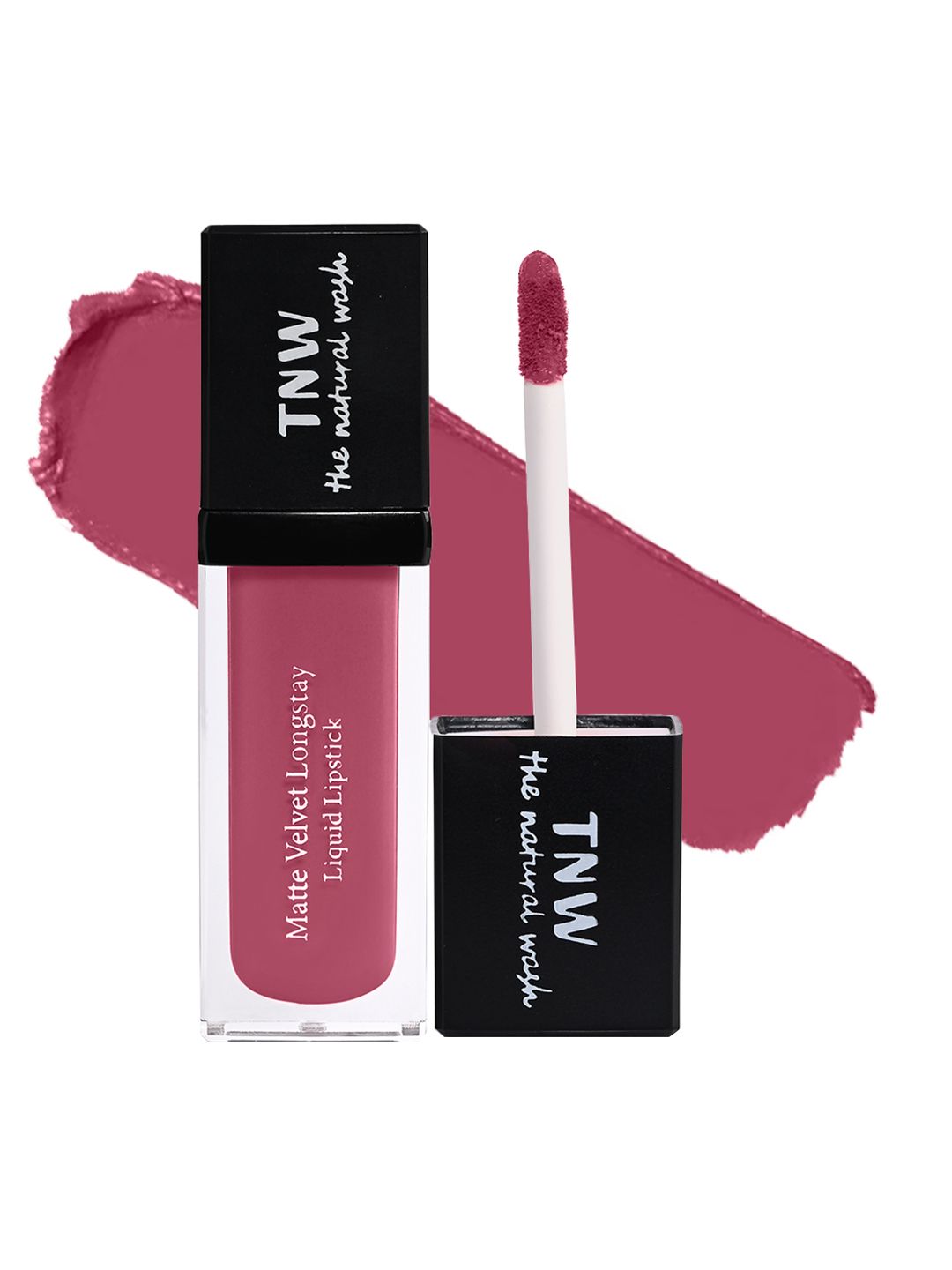 TNW the natural wash Matte Velvet Longstay Smudge-Proof Liquid Lipstick 5ml - Berry Much