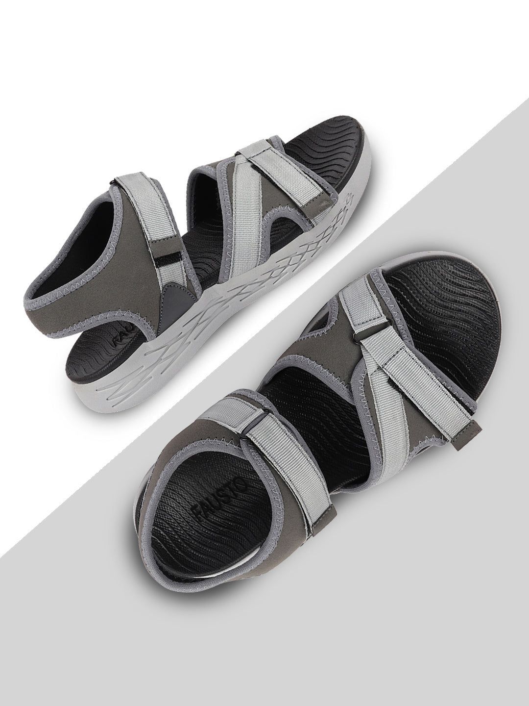 FAUSTO Men Patterned Outdoor Sports Sandals